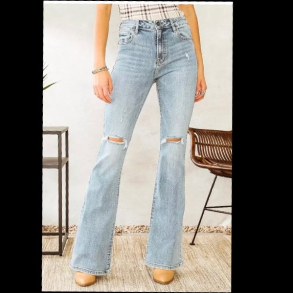 HIDDEN Happi Flare Stretch Jean